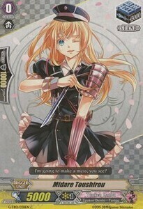 Midare Toushirou Card Front