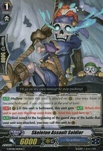 Skeleton Assault Soldier Card Front