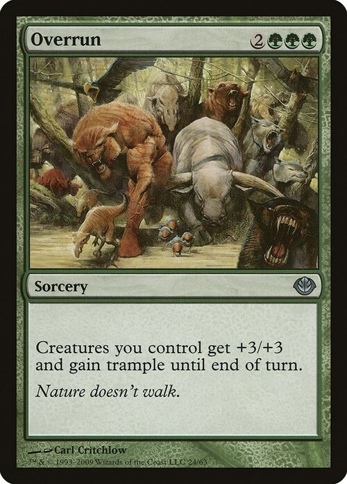 Overrun Card Front