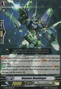 Neptune Blaukluger Card Front