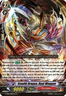 Stealth Dragon, Dual Weapon Card Front