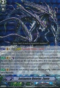 Juxtapose Deletor, Zaele Card Front