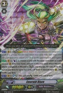 Emerald Blaze Card Front