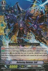 Refusing Deletor, Evil Card Front