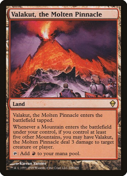 Valakut, the Molten Pinnacle Card Front