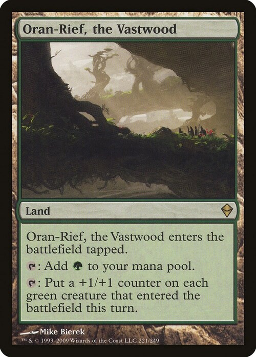 Oran-Rief, the Vastwood Card Front