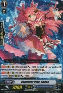 Abundant Pink, Sedna Card Front