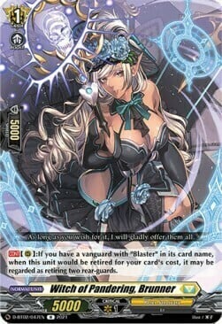 Witch of Pandering, Brunner Card Front