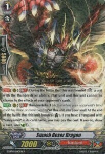 Smash Boxer Dragon Card Front