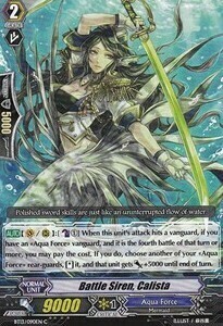 Battle Siren, Calista Card Front