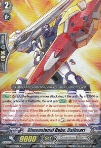 Dimensional Robo, Daiheart Card Front