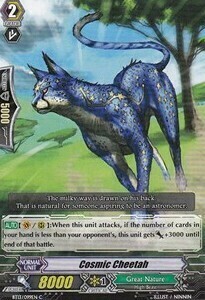 Cosmic Cheetah Card Front