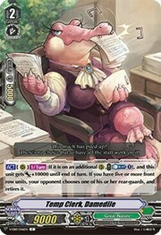 Temp Clerk, Damedile [V Format]