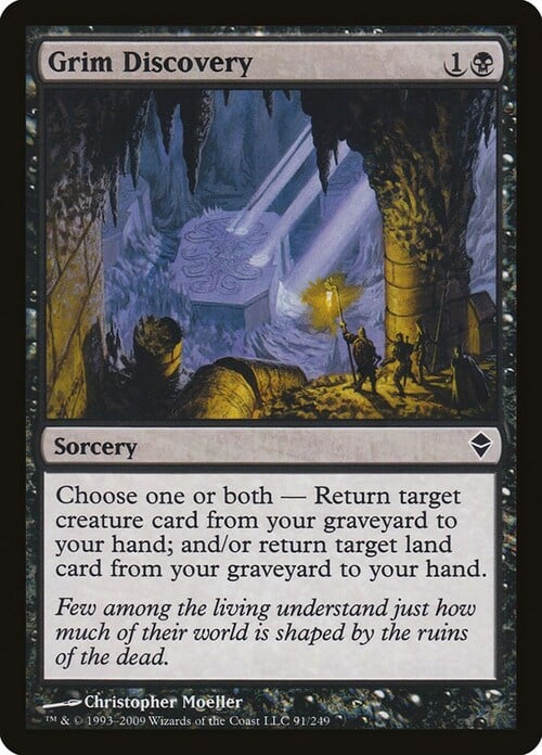 Grim Discovery Card Front