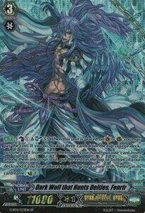 Dark Wolf that Hunts Deities, Fenrir Card Front