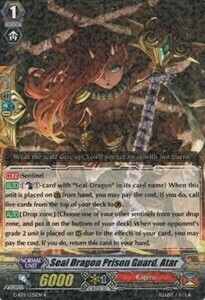 Seal Dragon Prison Guard, Atar Card Front