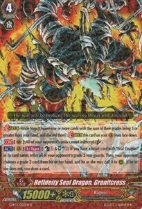 Helldeity Seal Dragon, Granitcross Card Front