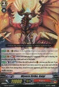 Wyvern Strike, Galgi Card Front