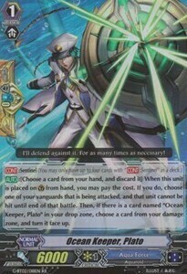 Ocean Keeper, Plato Card Front