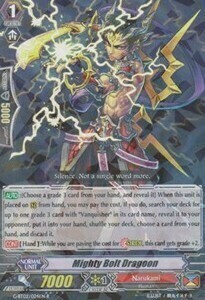 Mighty Bolt Dragoon Card Front