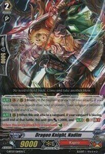 Dragon Knight, Nadim Card Front