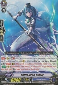 Battle Siren, Stacia Card Front