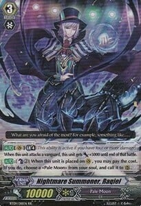 Nightmare Summoner, Raqiel Card Front