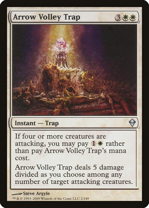 Arrow Volley Trap Card Front