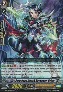 Ferocious Attack Revenger, Dylan Card Front