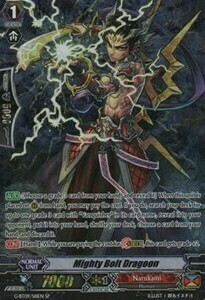 Mighty Bolt Dragoon Card Front