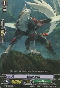 Silver Wolf Card Front