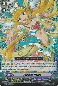 Top Idol, Flores Card Front