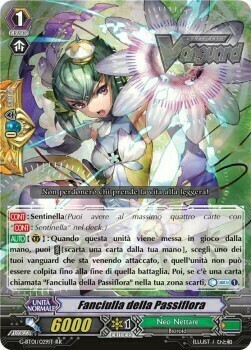 Maiden of Passionflower Card Front