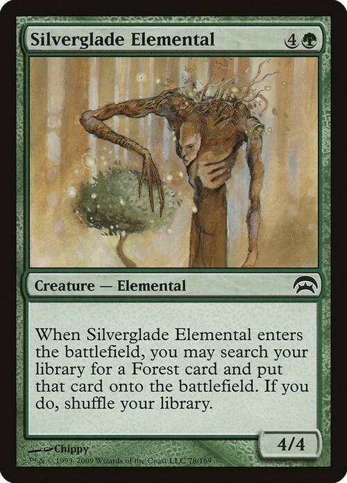 Silverglade Elemental Card Front