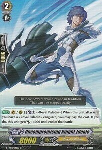 Uncompromising Knight, Ideale Card Front