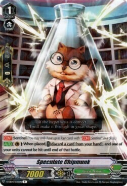 Speculate Chipmunk Card Front