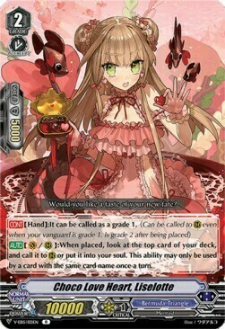 Choco Love Heart, Liselotte Card Front