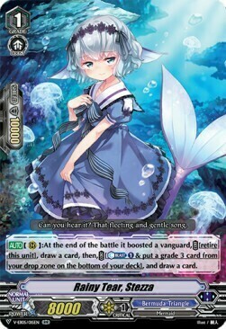 Rainy Tear, Stezza Card Front