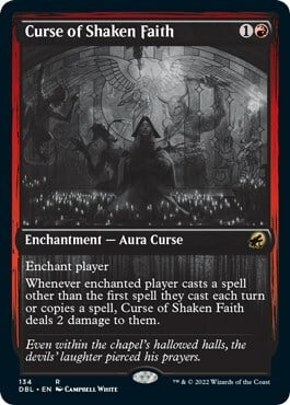 Curse of Shaken Faith Card Front