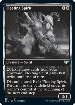 Fleeting Spirit Card Front