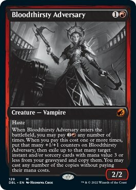 Bloodthirsty Adversary Card Front