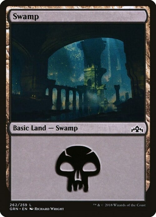 Swamp Card Front