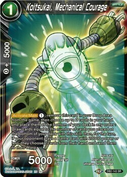 Koitsukai, Mechanical Courage Card Front