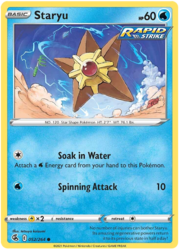 Staryu [Soak in Water | Spinning Attack]