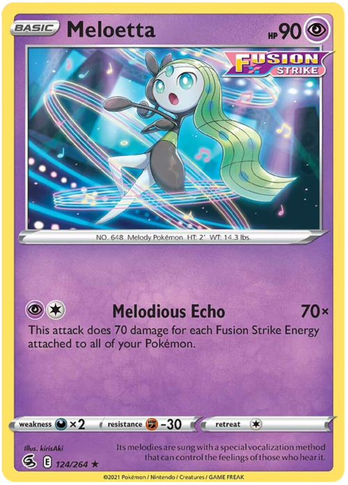 Meloetta Card Front