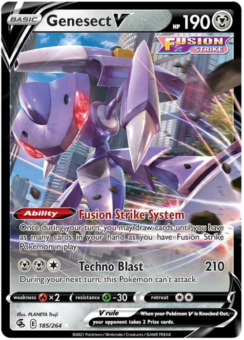 Genesect V Card Front