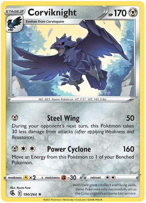 Corviknight Card Front