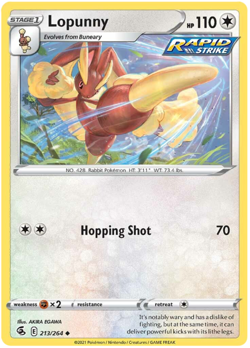 Lopunny Card Front