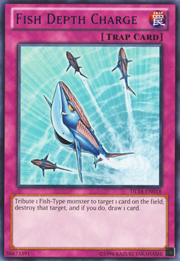 Fish Depth Charge Card Front