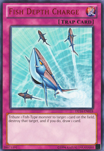 Fish Depth Charge Card Front